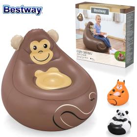 Fauteuil Gonflable Cozy Critters 72 x 72 x 64 cm Bestway 75116 – أريكة قابلة للنفخ