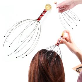 Masseur du cuir chevelu pour une relaxation profonde – أداة تدليك فروة الرأس