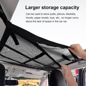 Filet de Rangement pour Toit Voiture Intérieur – منظم أغراض في سقف السيارة
