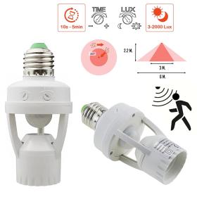 Douille de Lumière à Détecteur de Mouvement Infrarouge