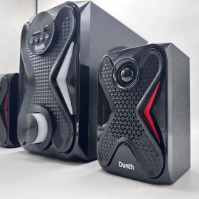 Haut-Parleur DUNTH 8000 W LED BT/AUX/USB/FM Radio DU-SP833 – مكبر صوت إحترافي أصلي