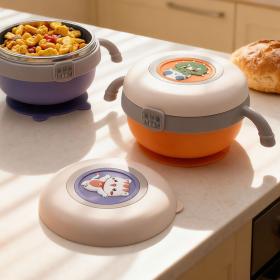 Boîte à Manger pour Enfants avec Couvercle Illustré Design Ludique – علبة حفظ الطعام للأطفال