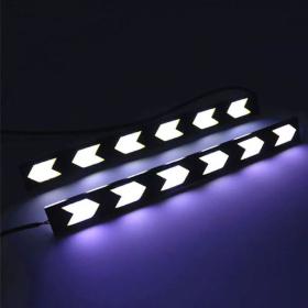 Lot de 2 feux de circulation à LED COB