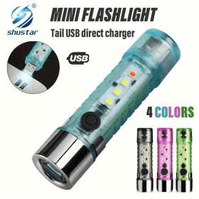 Mini lampe de poche LED multifonction super lumineuse avec aimant ZJ-023