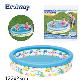 Piscine Gonflable Ronde Pour Enfants 122 x 25cm Bestway #51009